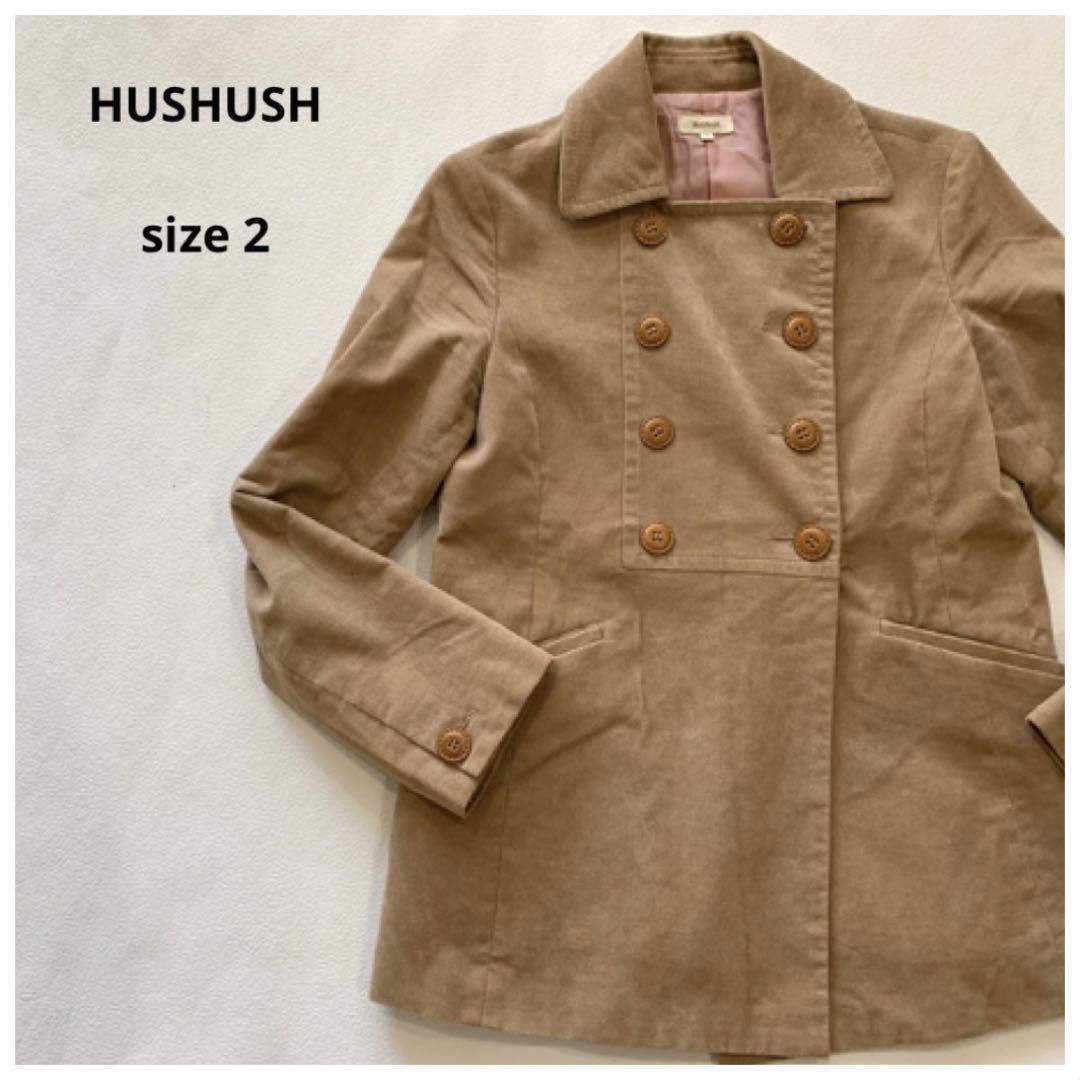 古着★HUSHUSH コート ベージュ ワールド拍卖