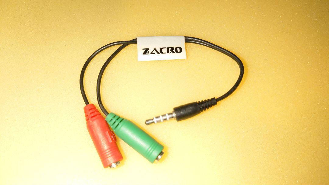 ZACRO ヘッドセット 変換ケーブル Android アンドロイド@ヤフオク転載・転売禁止拍卖