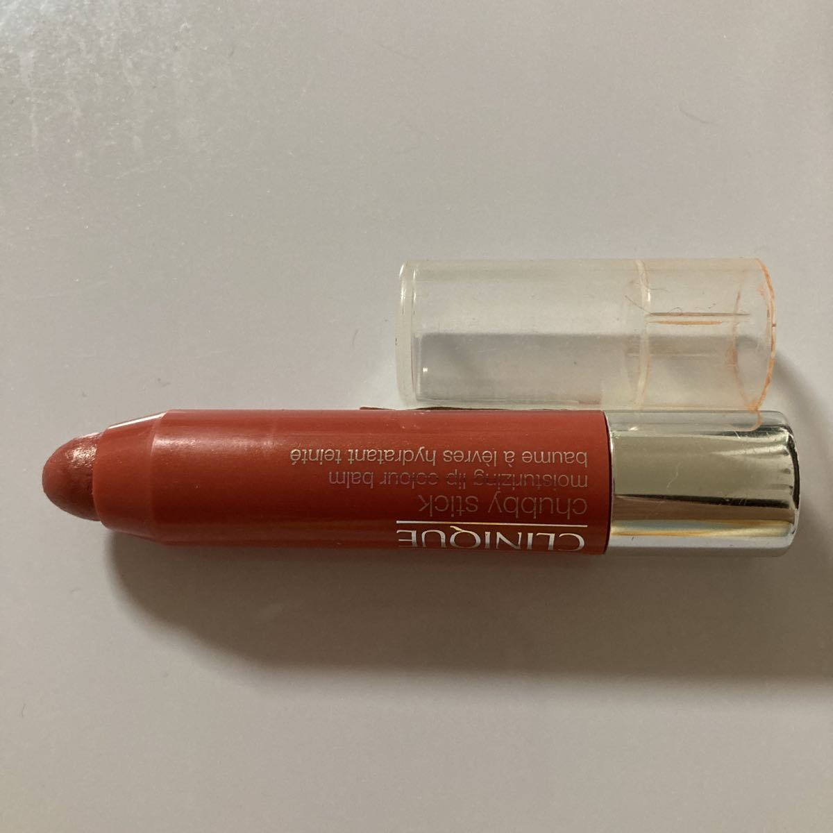 クリニーク・チャビースティックベビーティントモイスチャライジング リップカラーバーム・ミニサイズ・1.2g・04・定価990円③拍卖