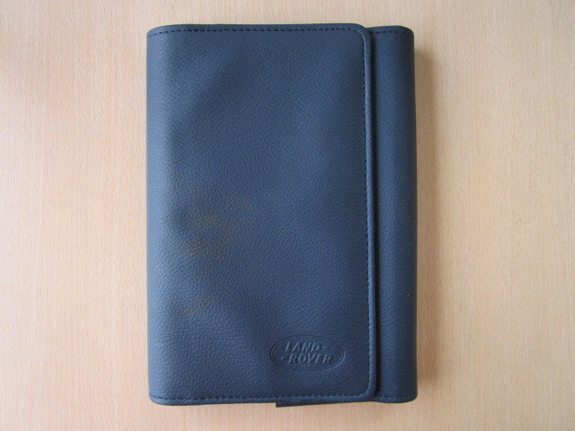 ★01139★LAND ROVER 純正 ランドローバー レンジローバー スポーツ/フリーランダー 等 取扱説明書入 ケース★拍卖