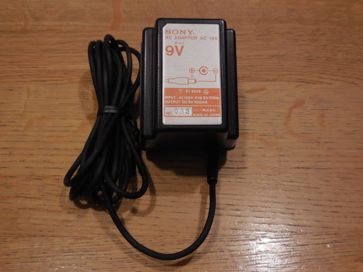 SONY ソニー ACアダプター AC-160 中古品拍卖