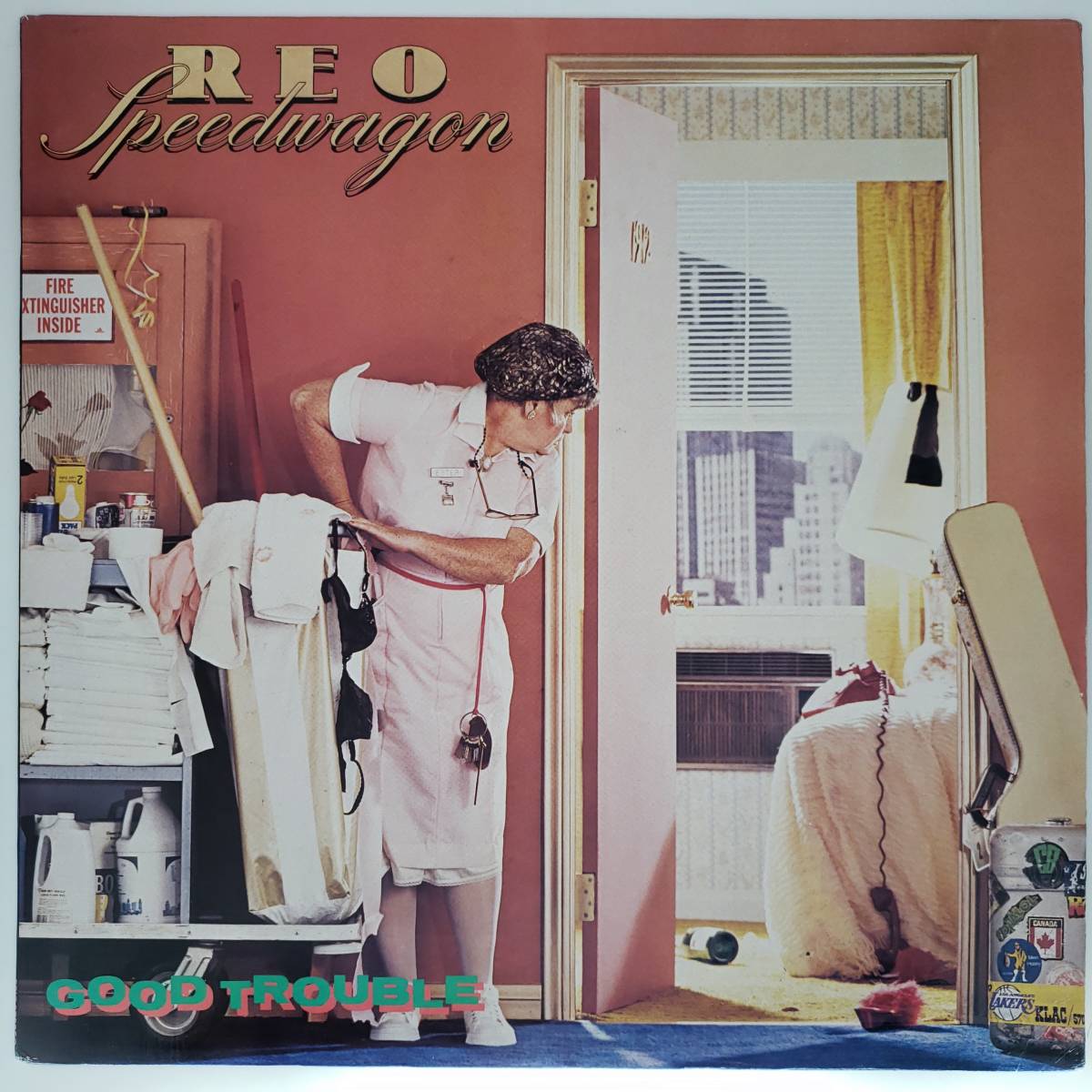良盤屋◆LP◆US 輸入盤 REOスピードワゴン/グッド・トラブル REO Speedwagon/Good Trouble/1982 ◆Pop Rock◆P-4187拍卖