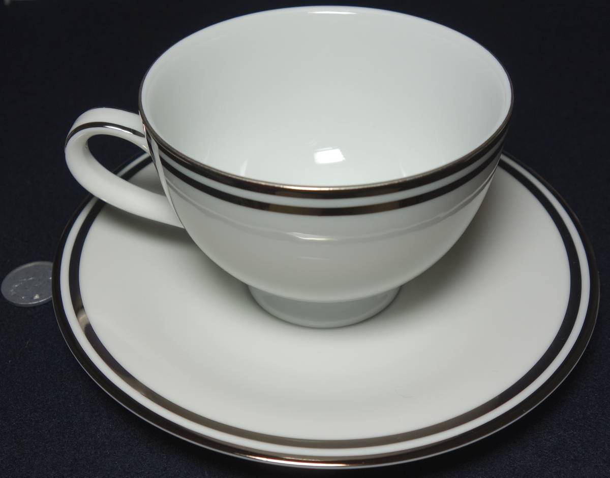 平成期 Ashford アシュフォード 白金 ロマンス 恋人 コーヒーカップ&ソーサー 陶磁器研究拍卖