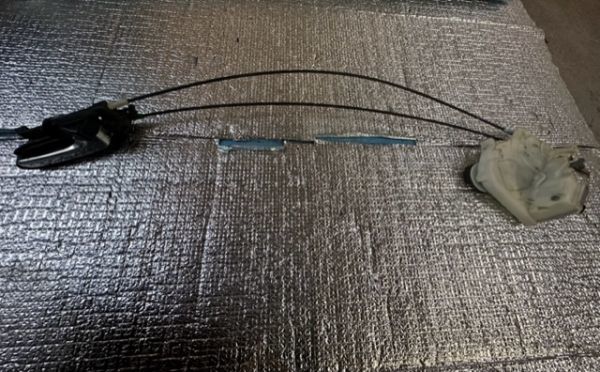 ダイハツ DAIHATSU タント L375 純正 リア ドアロック アクチュエーター モーター ソレノイド ドアノブ メッキ アウター ハンドル No.2101拍卖