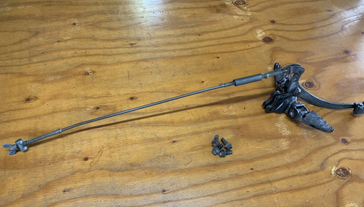 ヤマハ YAMAHA XT250T 30X 当時物 純正部品 ステップアッセンブリー 検索:ノーマル 希少 XT250T(48Y) 拍卖