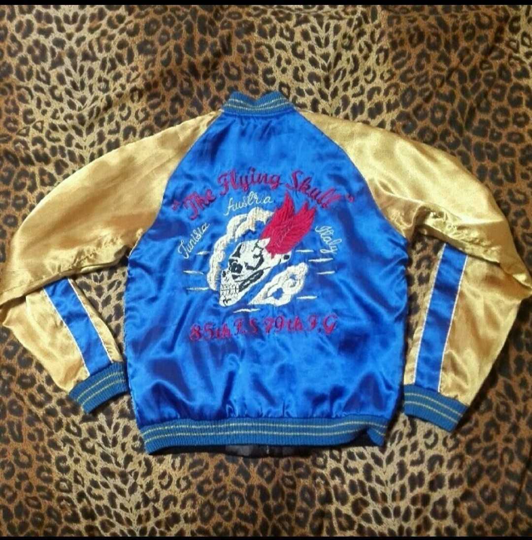 東洋クローバーリーフ フライングスカル スカジャン拍卖