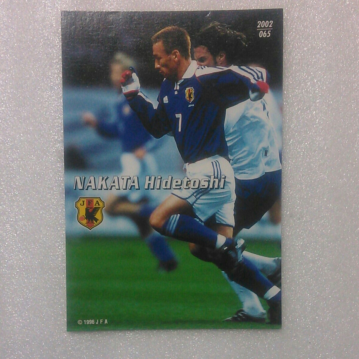 2002カルビーサッカー日本代表カード2弾№65中田英寿拍卖
