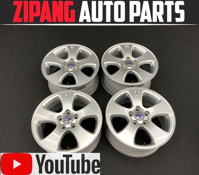 VL046 BB V70 2.5T LE 純正 16インチ ホイール ◆PCD 108 ★4本set 【動画有り】 ★即決★拍卖