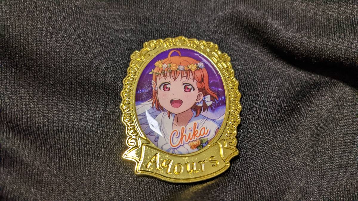 【送料無料】(ガチャ限定)ラブライブ!サンシャイン!! ピンバッジ 高海千歌(スクールアイドルフェスティバル天使編)拍卖