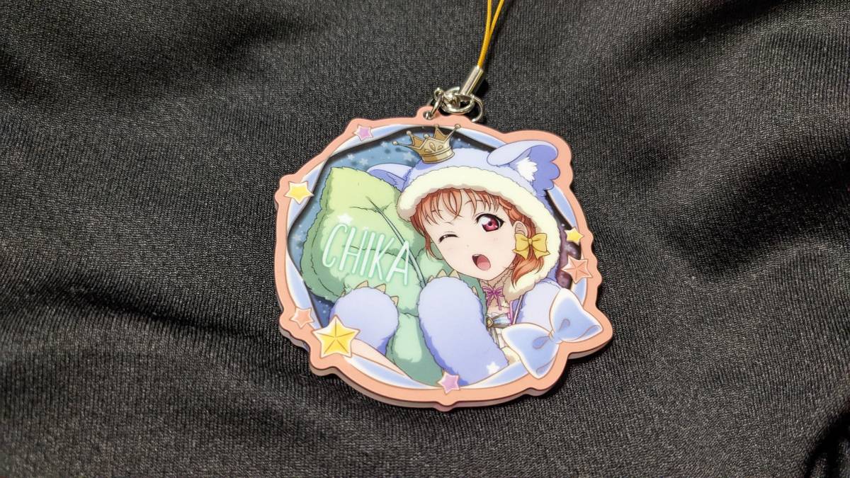 【送料無料】ラブライブ!サンシャイン!! アクリルストラップ 高海千歌(スクフェス絵柄)伊波杏樹 Aqours拍卖