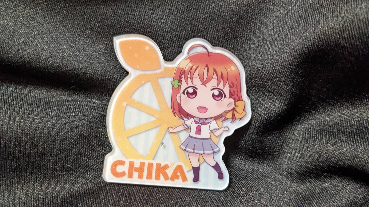 【送料無料】ラブライブ!サンシャイン!! アクリルバッジ 高海千歌(スクールアイドルフェスティバルAC)伊波杏樹 Aqours拍卖