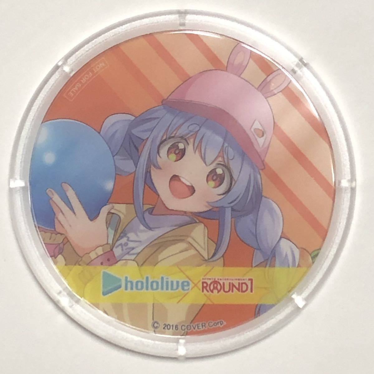 【兎田ぺこら(等身/ボウリング)】『ホロライブ×ROUND1』アクリルコースター コラボドリンク注文特典 Hololive VTuber ラウンドワン拍卖
