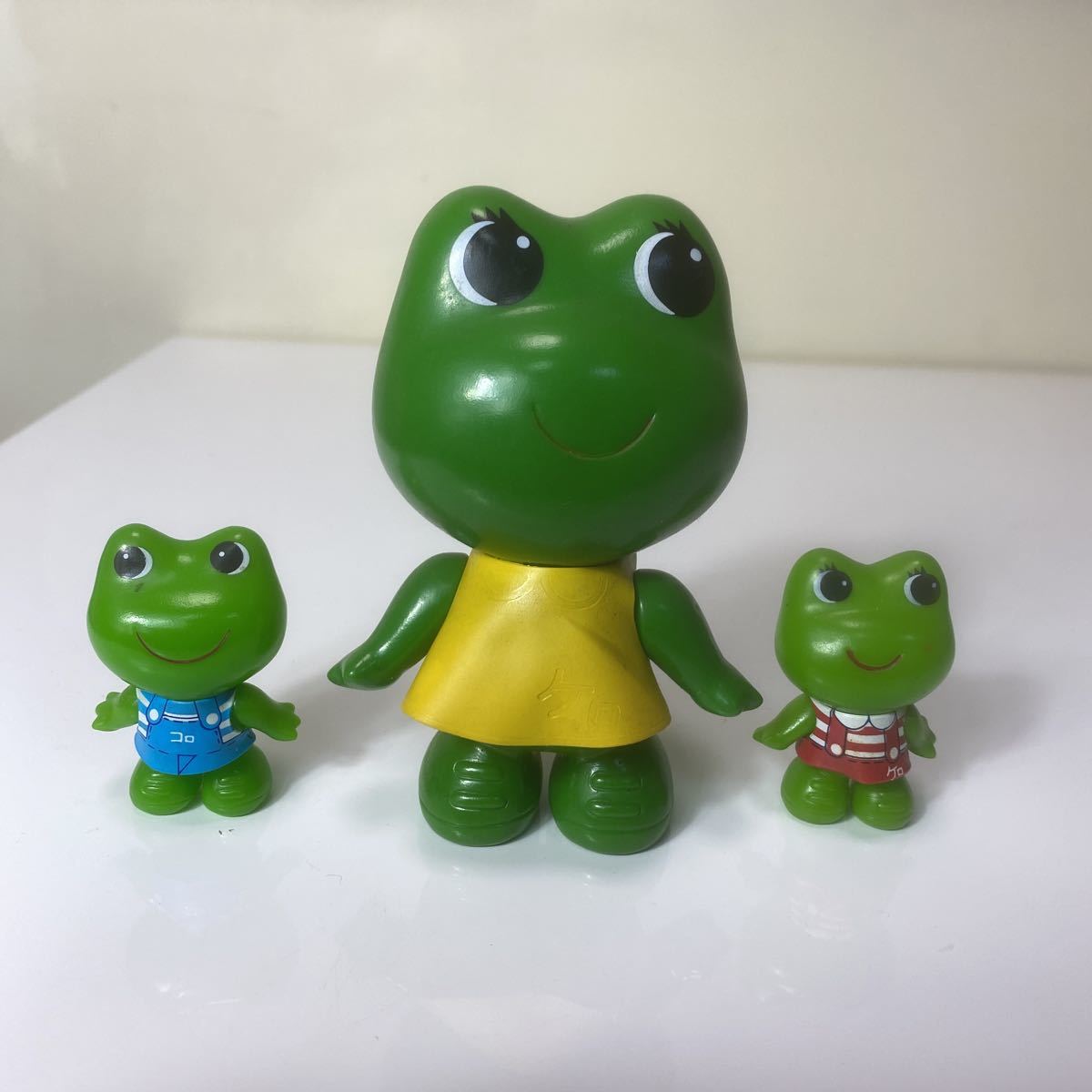 A34 昭和レトロ ケロちゃん コロちゃん コルゲンコーワ ソフビ人形 カエル 置物ケロヨン拍卖