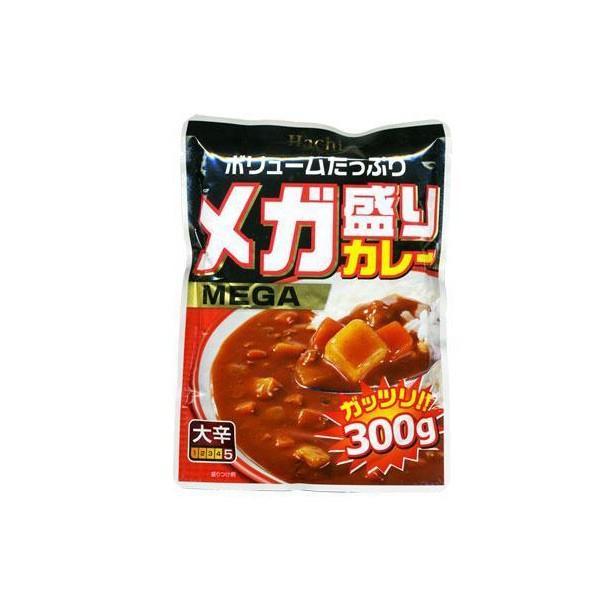 レトルトカレー メガ盛り 大辛 300gx4食セット/卸 ハチ食品拍卖