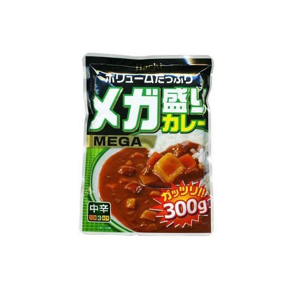 レトルトカレー メガ盛り 中辛 300gx4食セット/卸 ハチ食品拍卖