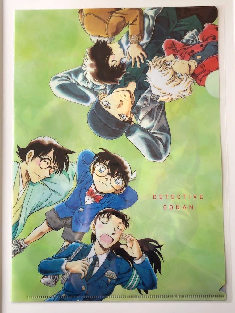 新品 送料無料 【新発売】鳥取 北栄町 観光案内所 コナン駅限定 クリアファイル 赤井&コナン拍卖