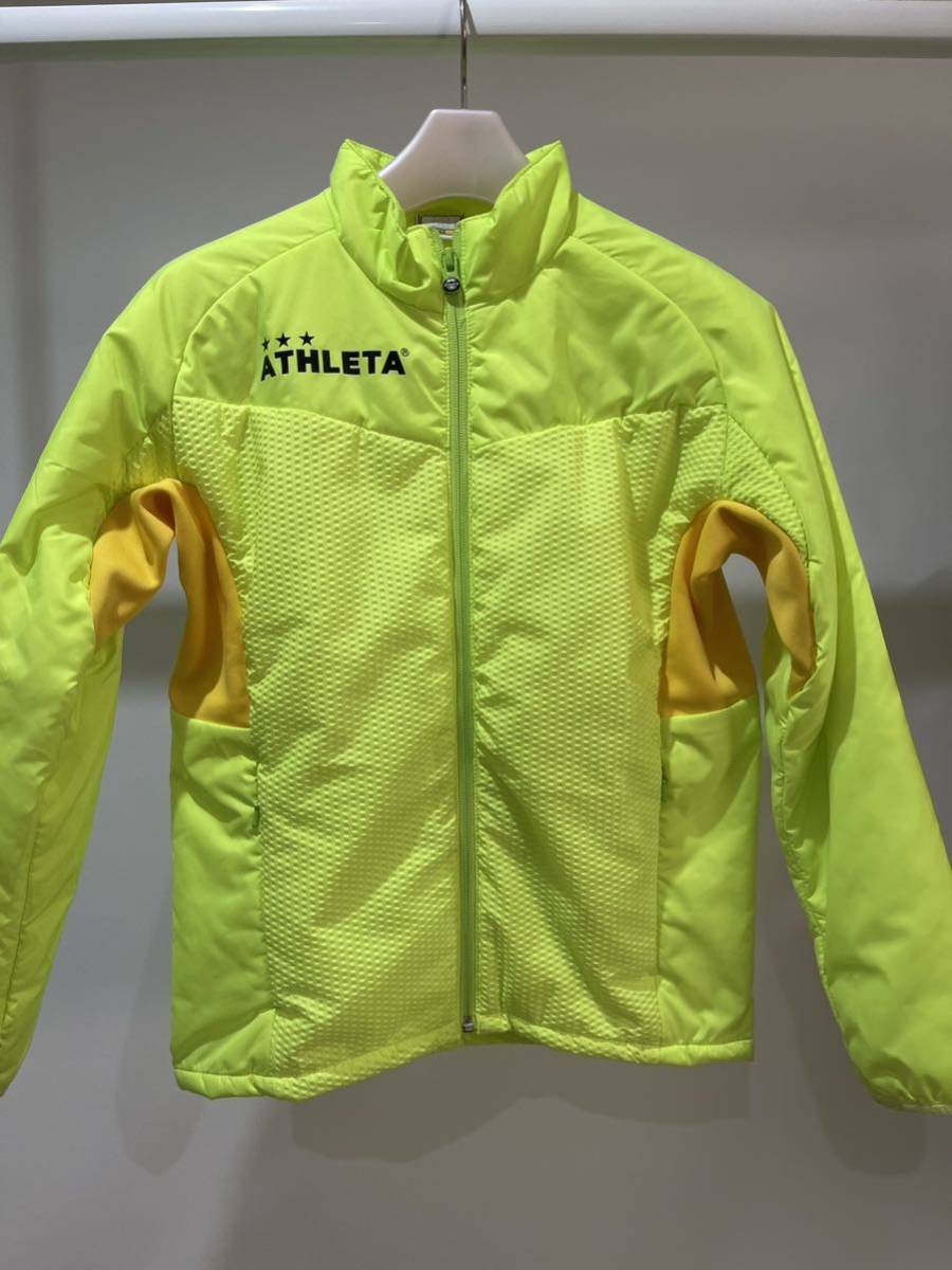 アスレタ ジュニア防寒ジャンバー 新品同様 中綿仕様 サイズ140拍卖