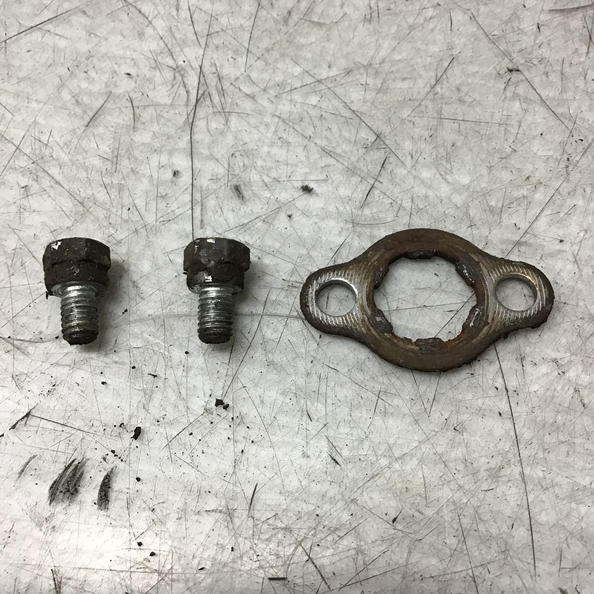 E56-23 ホンダ シャリー50 12V CF50 スプロケ 金具 ボルト フロント 純正部品拍卖