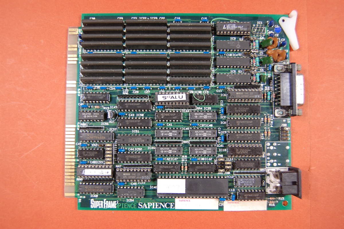 PC98 Cバス用 インターフェースボード SAPIENCE SUPER FRAME 明細不明 動作未確認 現状渡し ジャンク扱いにて R-024 拍卖