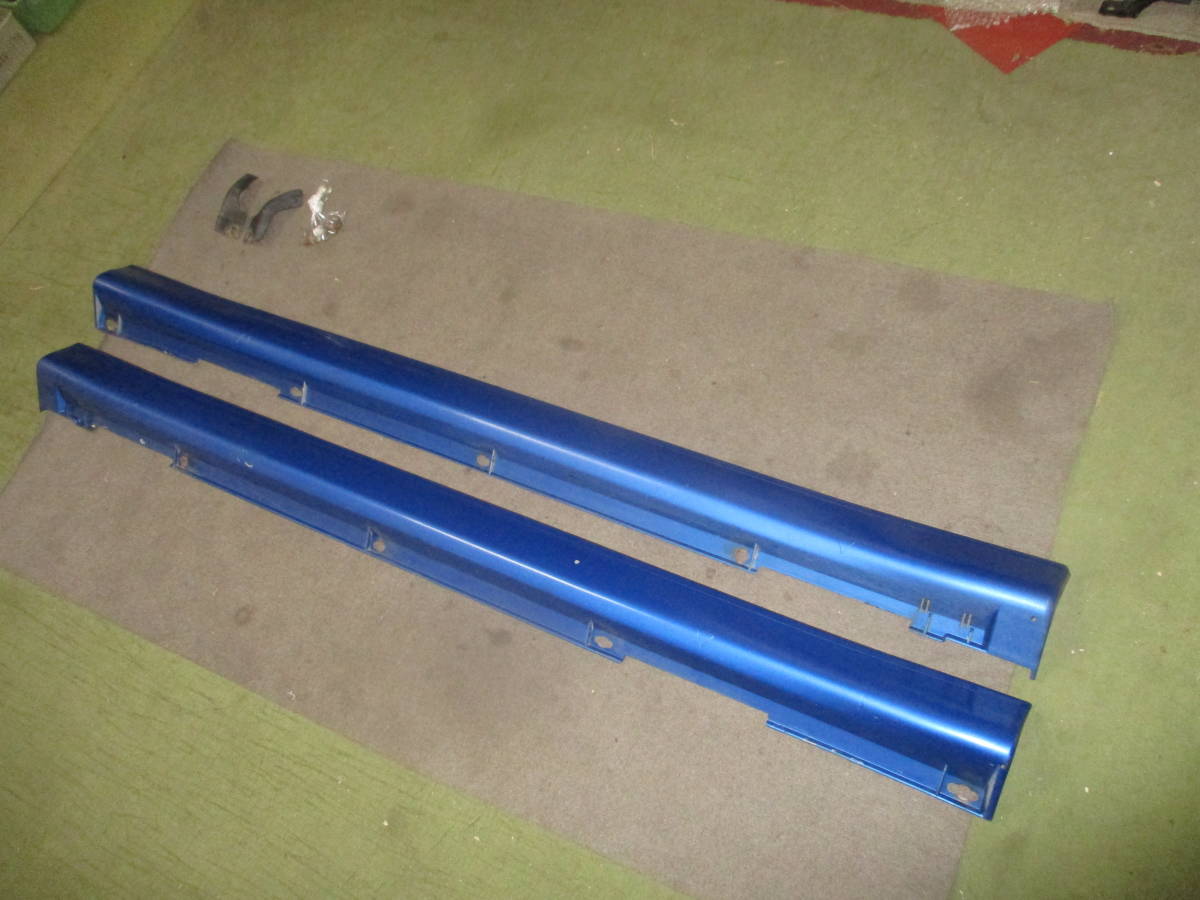 RA1プレオ D型 サイドステップ左右セット ブルー/02C拍卖