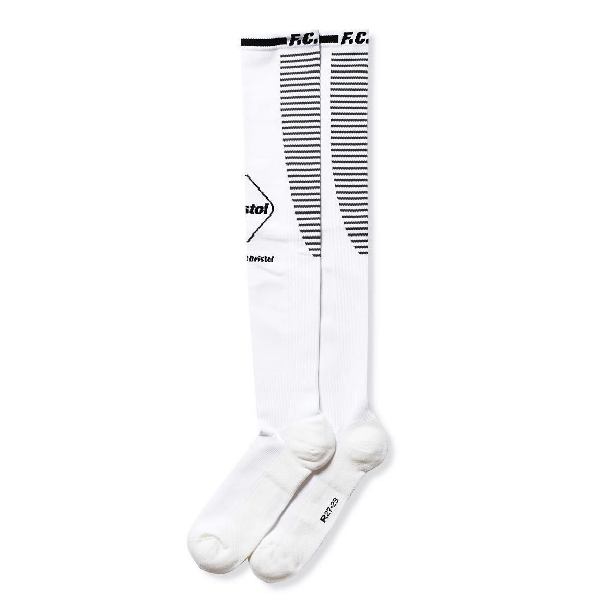 【新品未使用】 21SS 新品 FCRB f.c real bristol エフシーレアルブリストル SOPH ソフ SOCCER SOCKS ソックス 靴下 くつした WHITE 27-29拍卖
