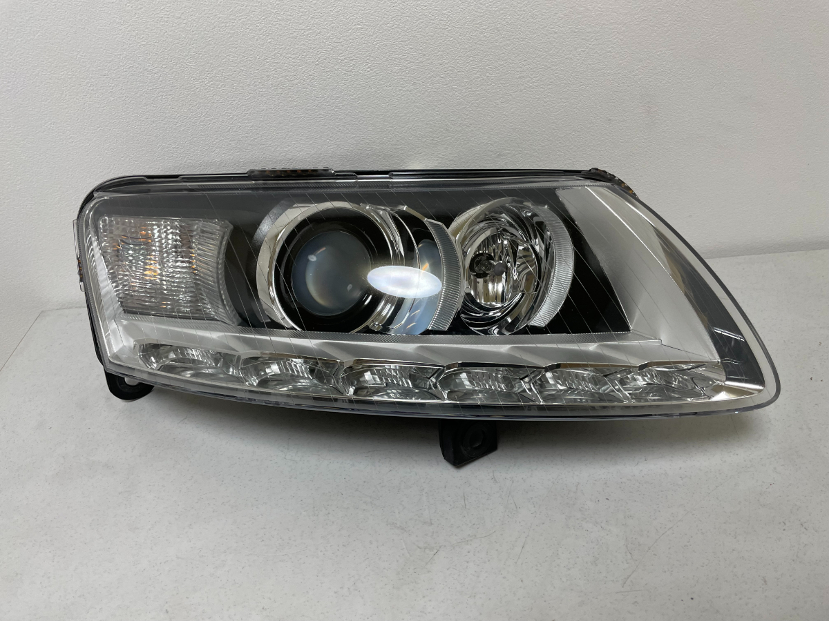 ☆ アウディ A6 4F 後期 純正 ヘッドライト 右 ☆21213拍卖