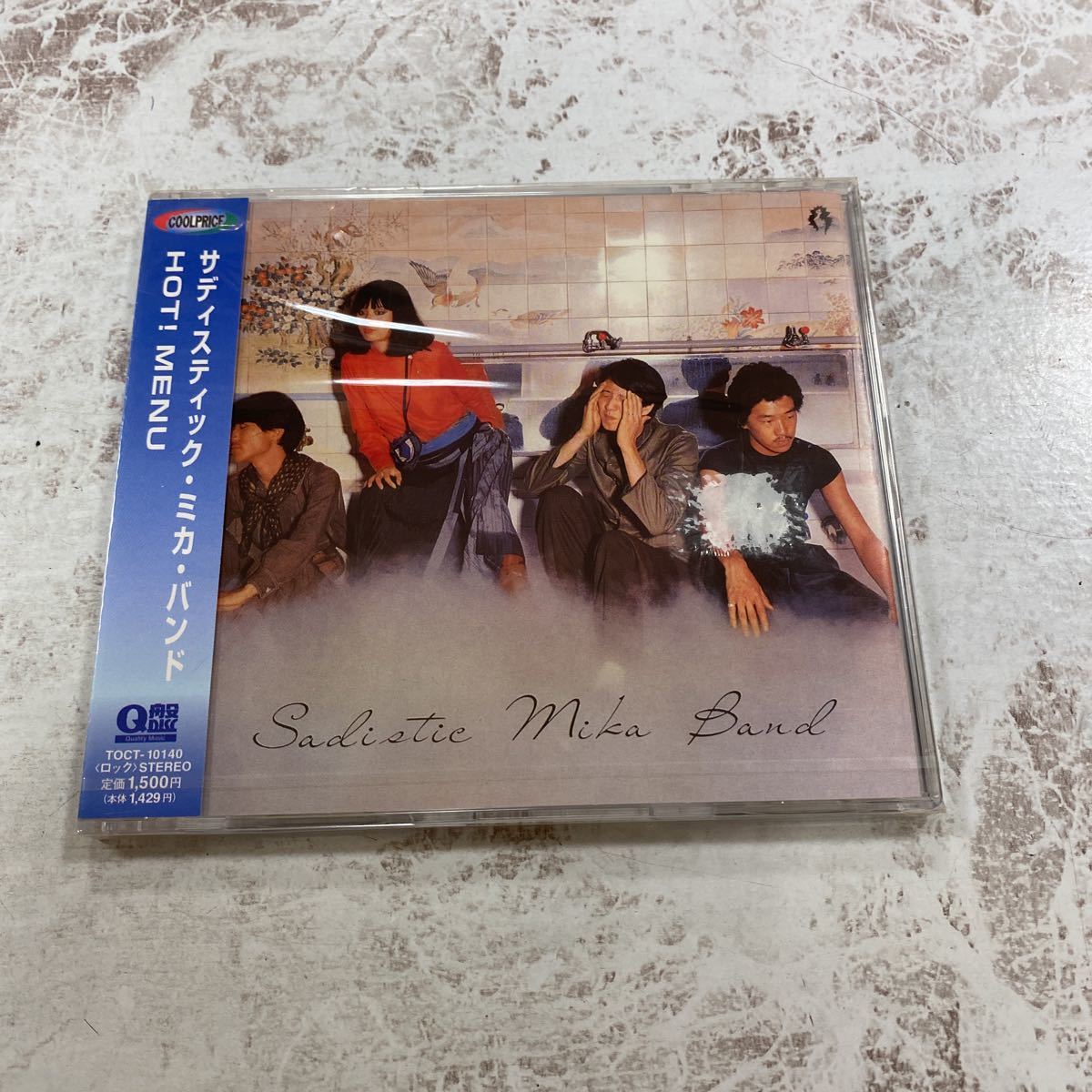 未開封新品 デッドストック 倉庫保管品 CD サディスティック・ミカ・バンド SADISTIC MIKA BAND HOT! MENU TOCT10140 Q盤 加藤和彦拍卖