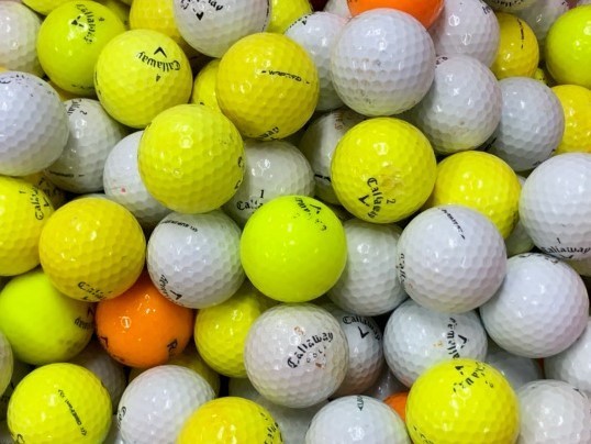 Bランク キャロウェイ Callaway 混合 100個 球手箱 ロストボール拍卖