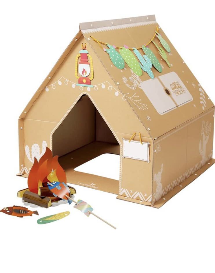 未開封品 i-Scream Kids - 段ボールテントキット拍卖