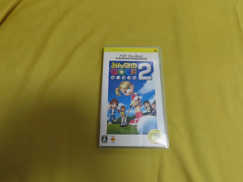 PSPソフト みんなのGOLF2ポータブル拍卖