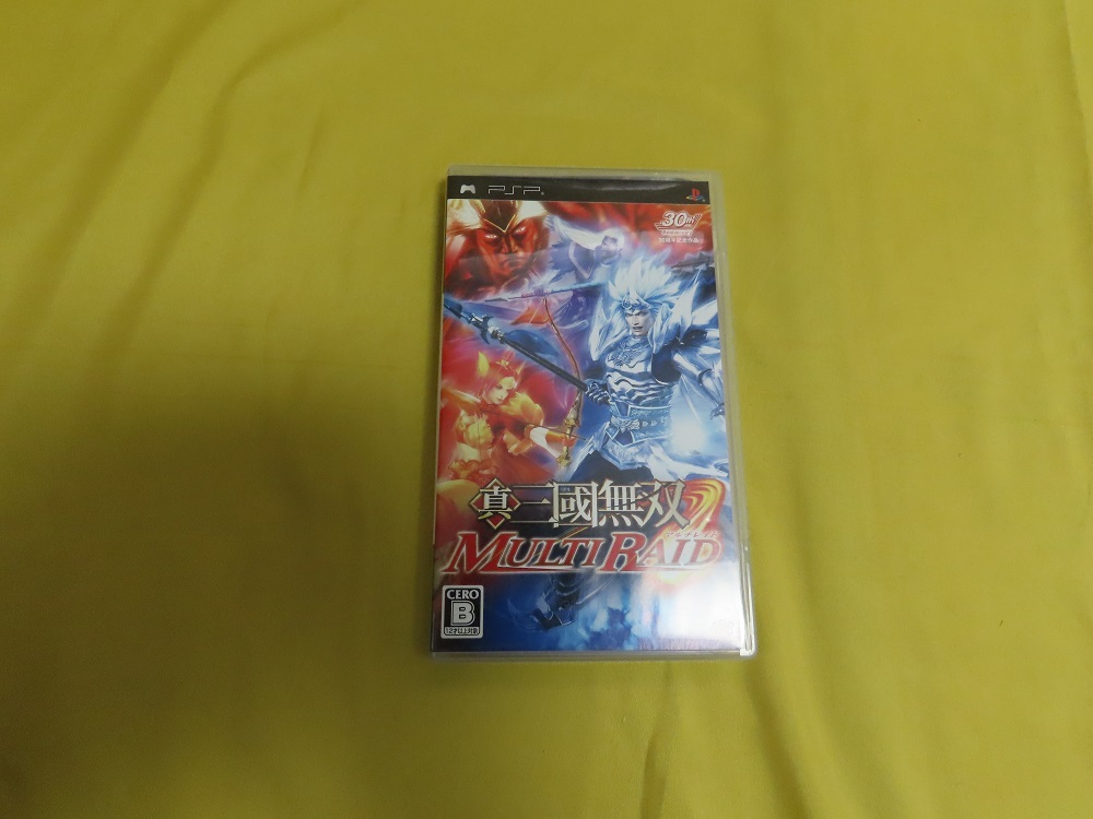 PSPソフト 〈真〉三國無双 マルチレイド拍卖