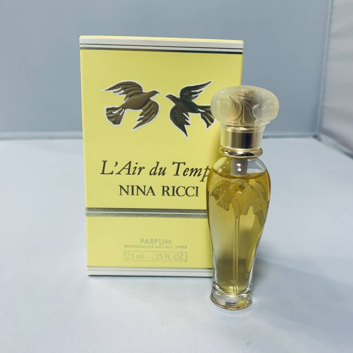 K0074 ニナ リッチ レール デュタン L'AIR DU TEMPS パルファム 7.5ml ほぼ未使用拍卖