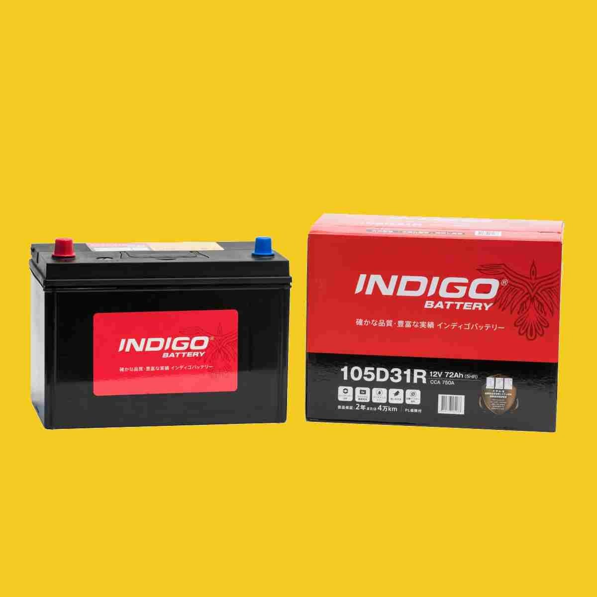 【インディゴバッテリー】105D31R トヨエース(Y100-200) ('99~) KG-LY152 互換:105D31R,95D31R 新品保証付 MF 即納拍卖