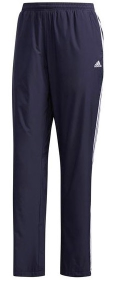 【KCM】Z-adi-499-L★展示品★【adidas/アディダス】レディース ウインドパンツ 裏起毛 FKJ88-DN1296 ネイビー/ホワイト サイズ L拍卖