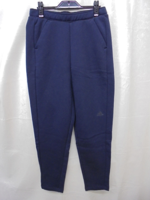 【KCM】Z-adi-362-OT★展示品★【adidas/アディダス】レディース スウェットパンツ 裏起毛 FYJ97-ED1532 ネイビー サイズ OT拍卖