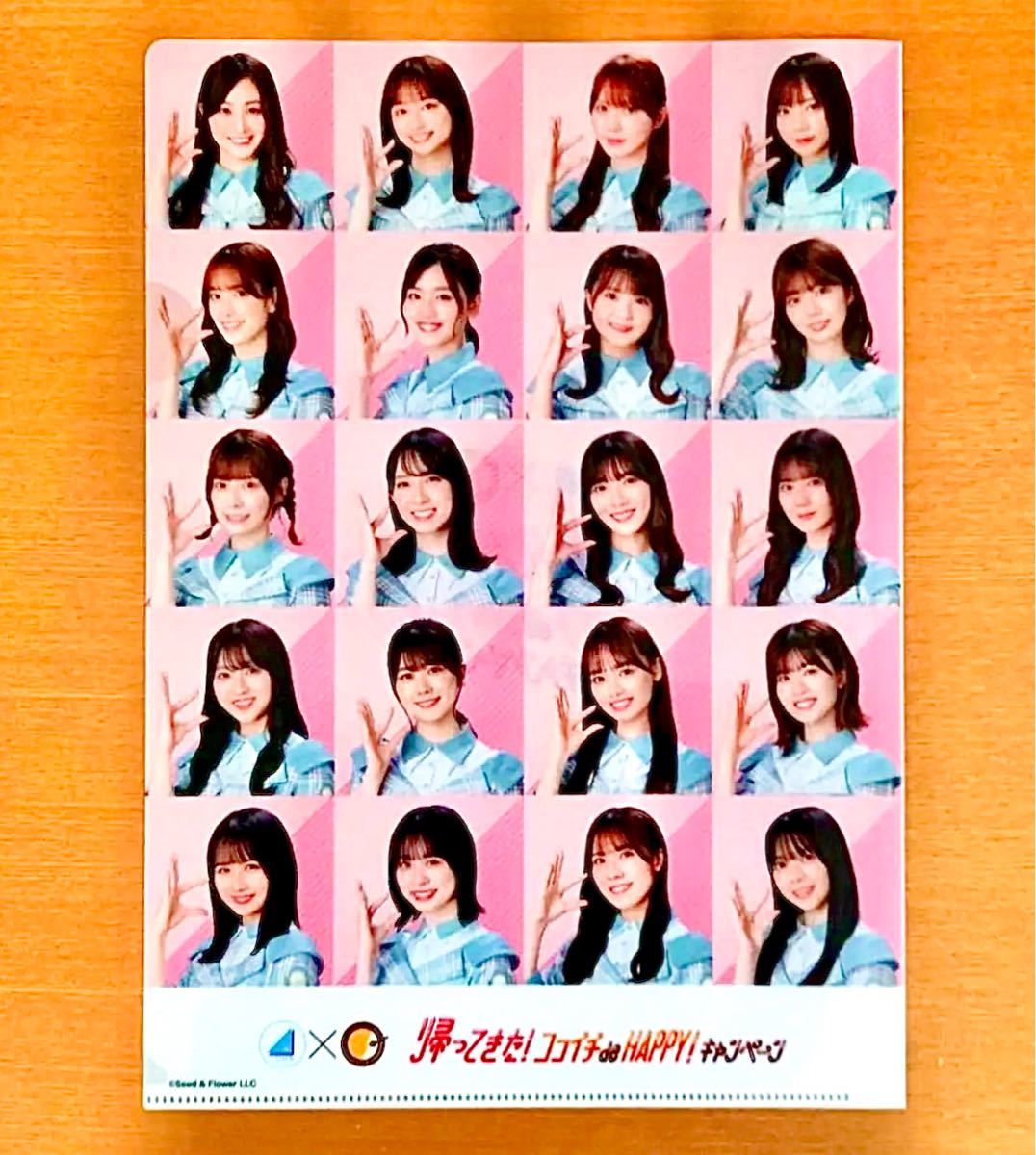 即決! 日向坂46 × CoCo壱番屋 ☆ オリジナルクリアファイル #1 新品 /帰って来た! ココイチde HAPPY! キャンペーン 乃木坂46 櫻坂46拍卖