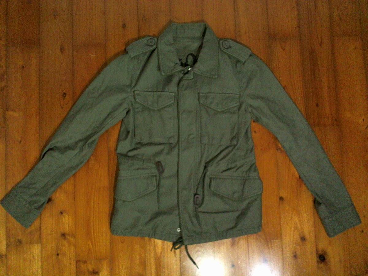 ☆微難有☆マウジー☆moussy☆ジップアップ ミリタリー ジャケット ジャンパー 1 カーキ拍卖