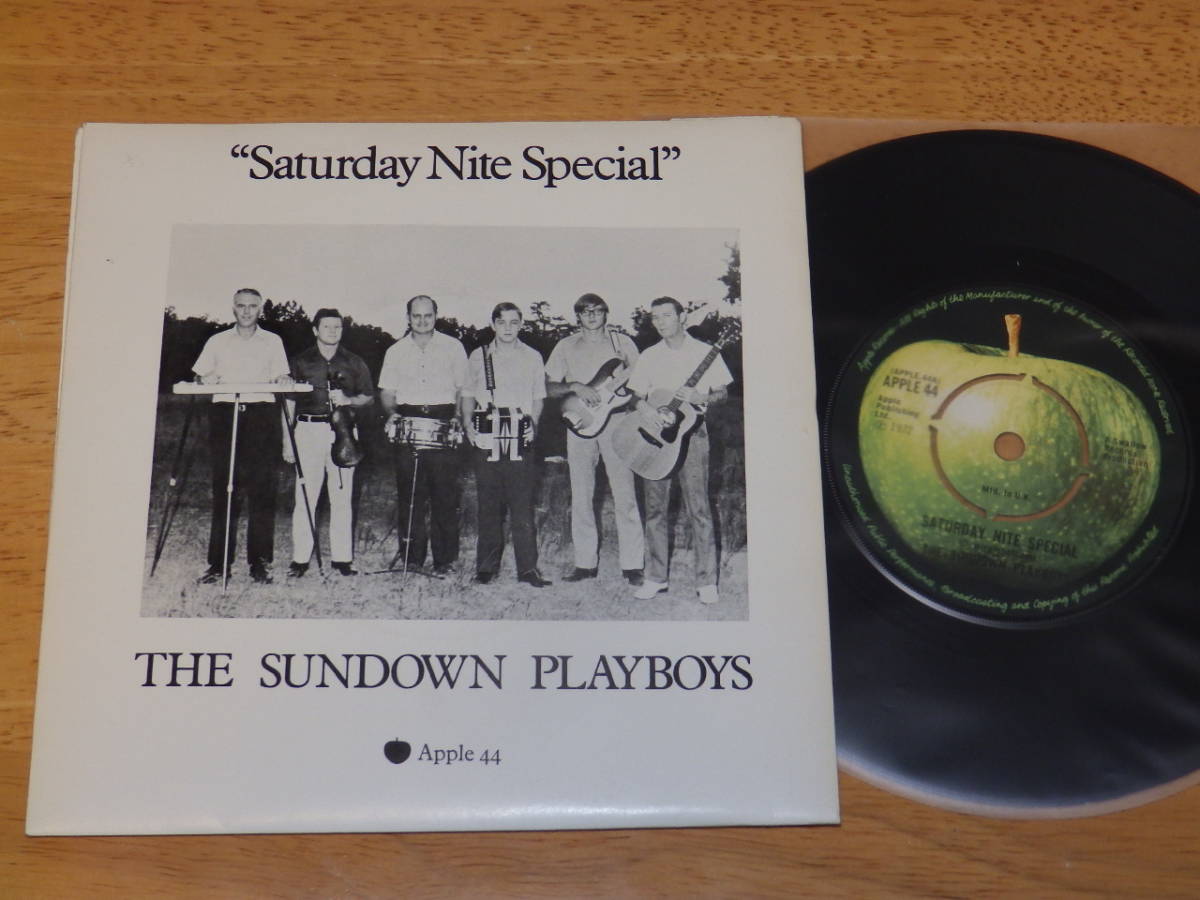 ◆◇THE SUNDOWN PLAYBOYS(サンダウン・プレイボーイズ)【SATURDAY NITE SPECIAL】英盤シングル/APPLE 44/ビートルズ/アップル関連◇◆拍卖