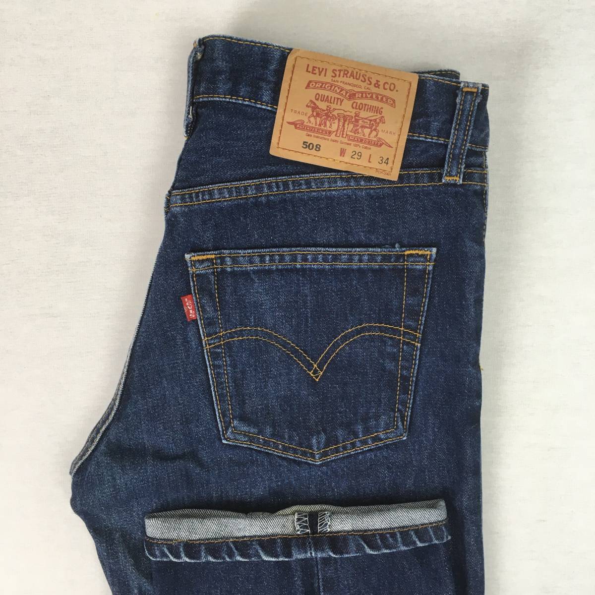 Levi's リーバイス 508 508-0201 99年 デニム パンツ ジーンズ W29 L34 ジップフライ拍卖