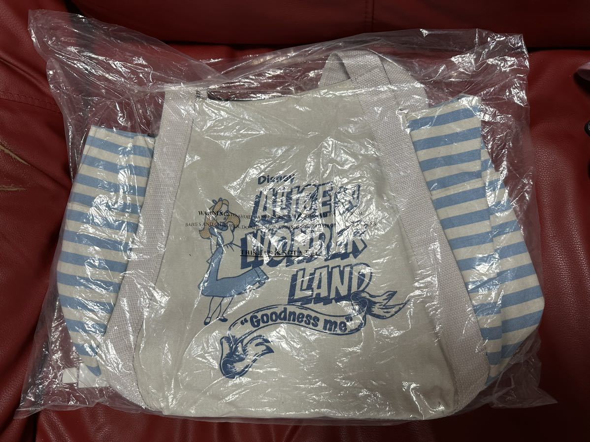 新品タグ付き!ふしぎの国のアリス ビッグトートバッグ マザーズバッグ 千趣会拍卖