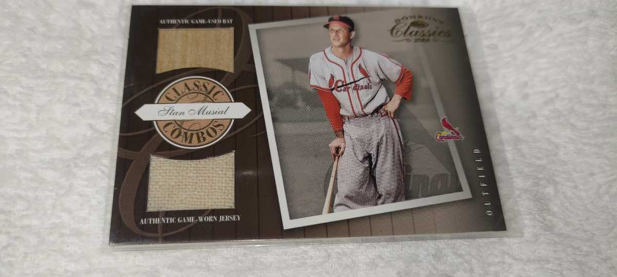 スタン・ミュージアル バットジャージカード 100枚拍卖