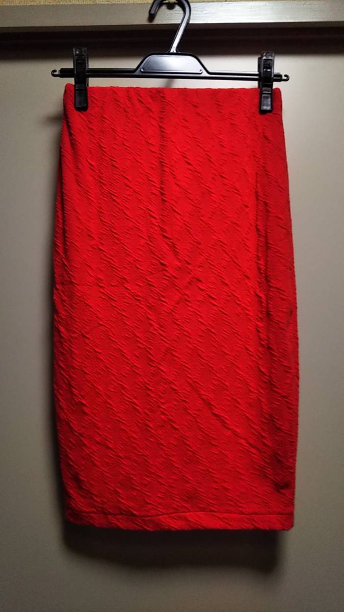 ☆XOXOポコポコデザインタイト&ANGELINA浮き彫り模様タイト☆超美品2点セット拍卖