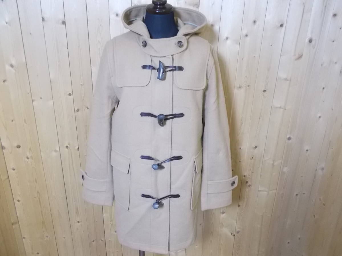 e835◆Spick&Span POUR FEMME ダッフルコート◆サイズ38 クリーニング済み ベージュ色 スピック&スパン コート 4L拍卖