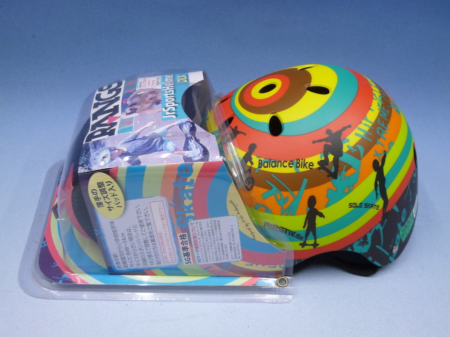 ラングス ジュニアスポーツヘルメット デラックス トルネード 未使用 約48~54cm 幼稚園児から小学校低学年拍卖