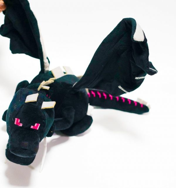 ぬいぐるみ マインクラフト エンダードラゴン 50cm 桃 クッション グッズ クリーパー グッズ拍卖