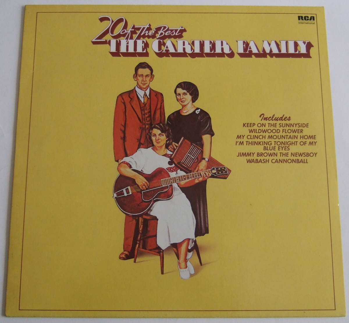 THE CARTER FAMILY 20 OF THE BEST RCA NL89369 カーター・ファミリー拍卖