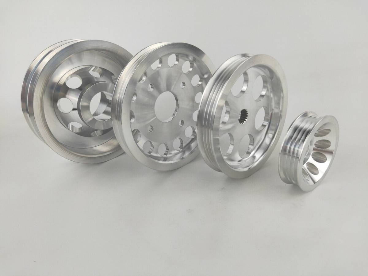 日産 フェアレディZ Z32 VG30DE NA用 軽量 アルミプーリー 4点セット 新品拍卖