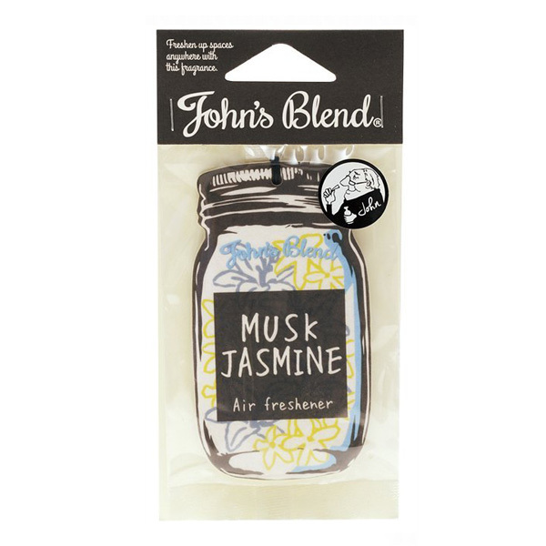 芳香剤・消臭剤 ジョンズブレンド John's Blend エアーフレッシュナー ムスクジャスミン 吊り下げタイプ ノル/NOL OA-JON-1-6 ht拍卖