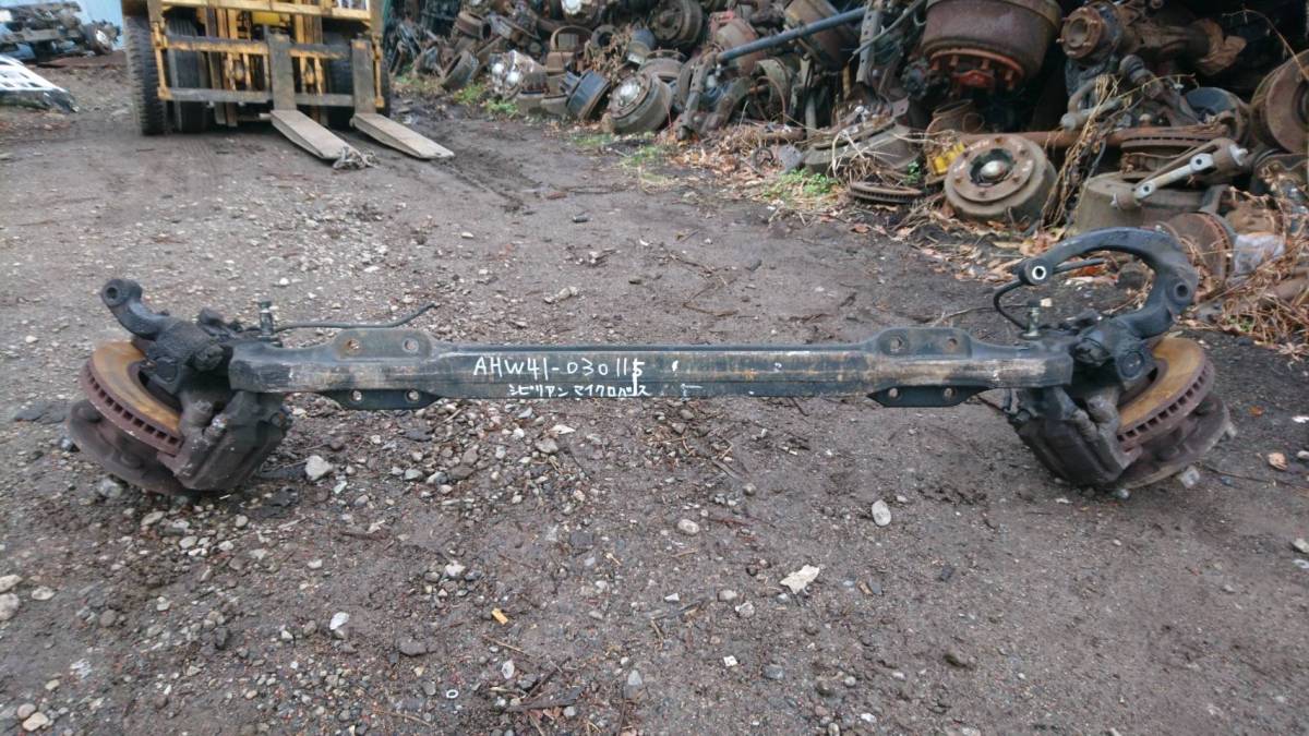 AHW41 H.17年 シビリアン バス フソー フロント アクセル Ay Z 221202 即日発送可 4M50 ヤフオク 40001-0T801 78k拍卖