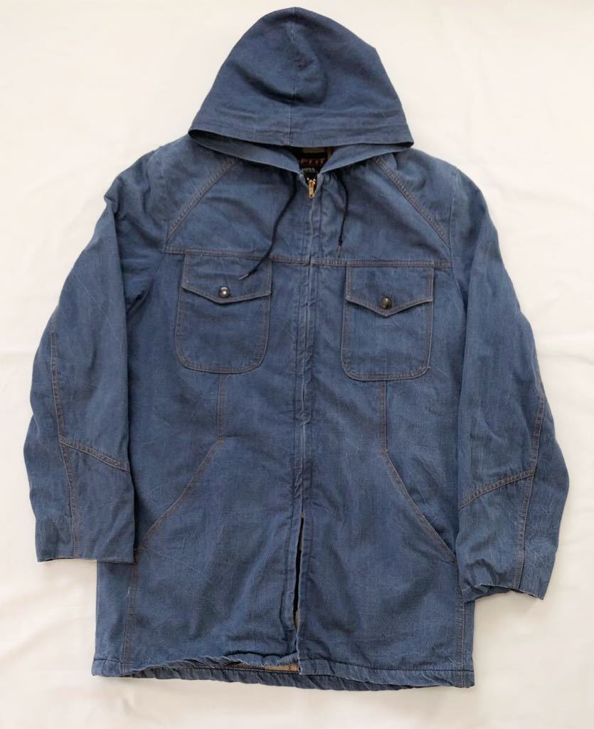 60s 70s CAMPUS キャンパス デニム パーカー アメリカ製 ビンテージ アメリカ ジャケット リーバイス リー Levi’s Lee Wrangler RRL拍卖